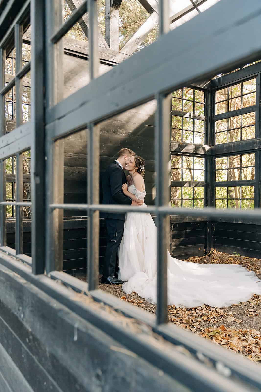 bride and groom portraits at ivory north, mn