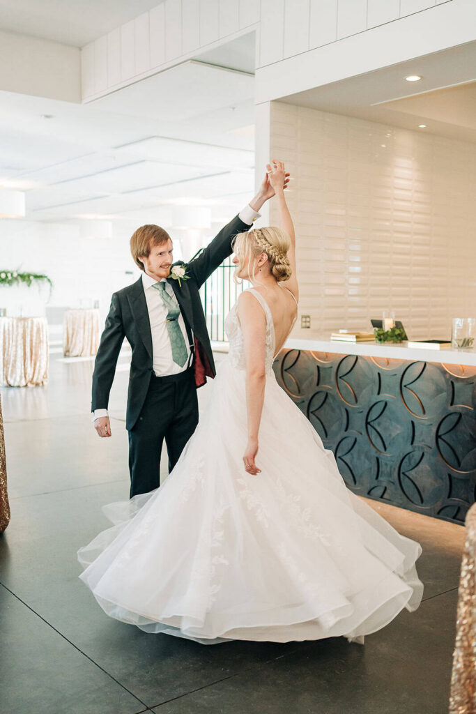 Romantic indoor wedding photography with soft light at Hutton House