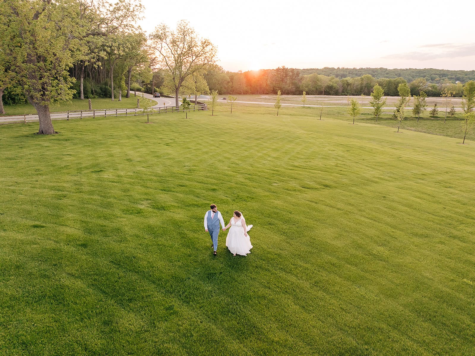 landscaping around Mayowood Stone Barn in Minnesota
